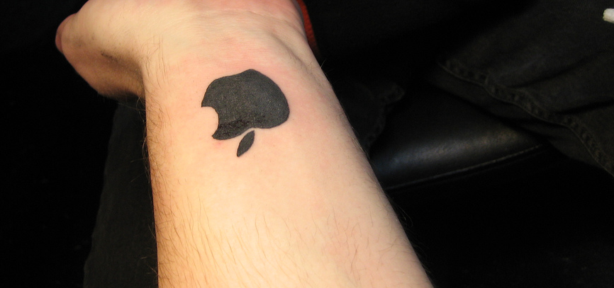 Apple tattoo