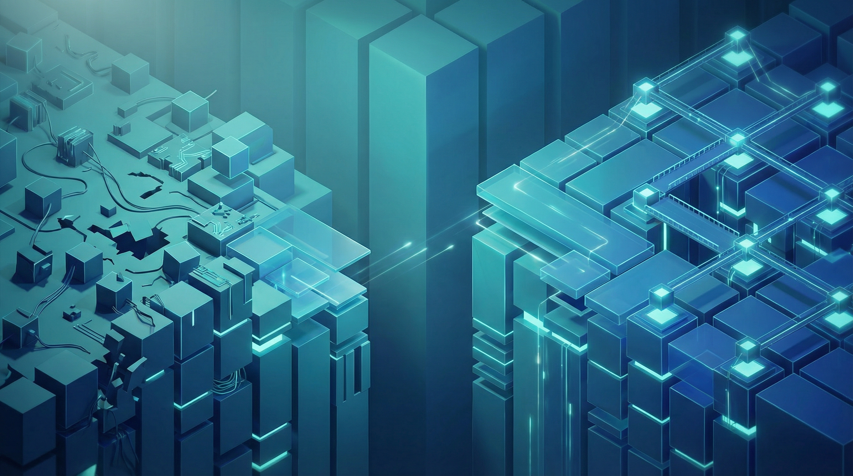 Conceptual visualization of the GenAI Divide