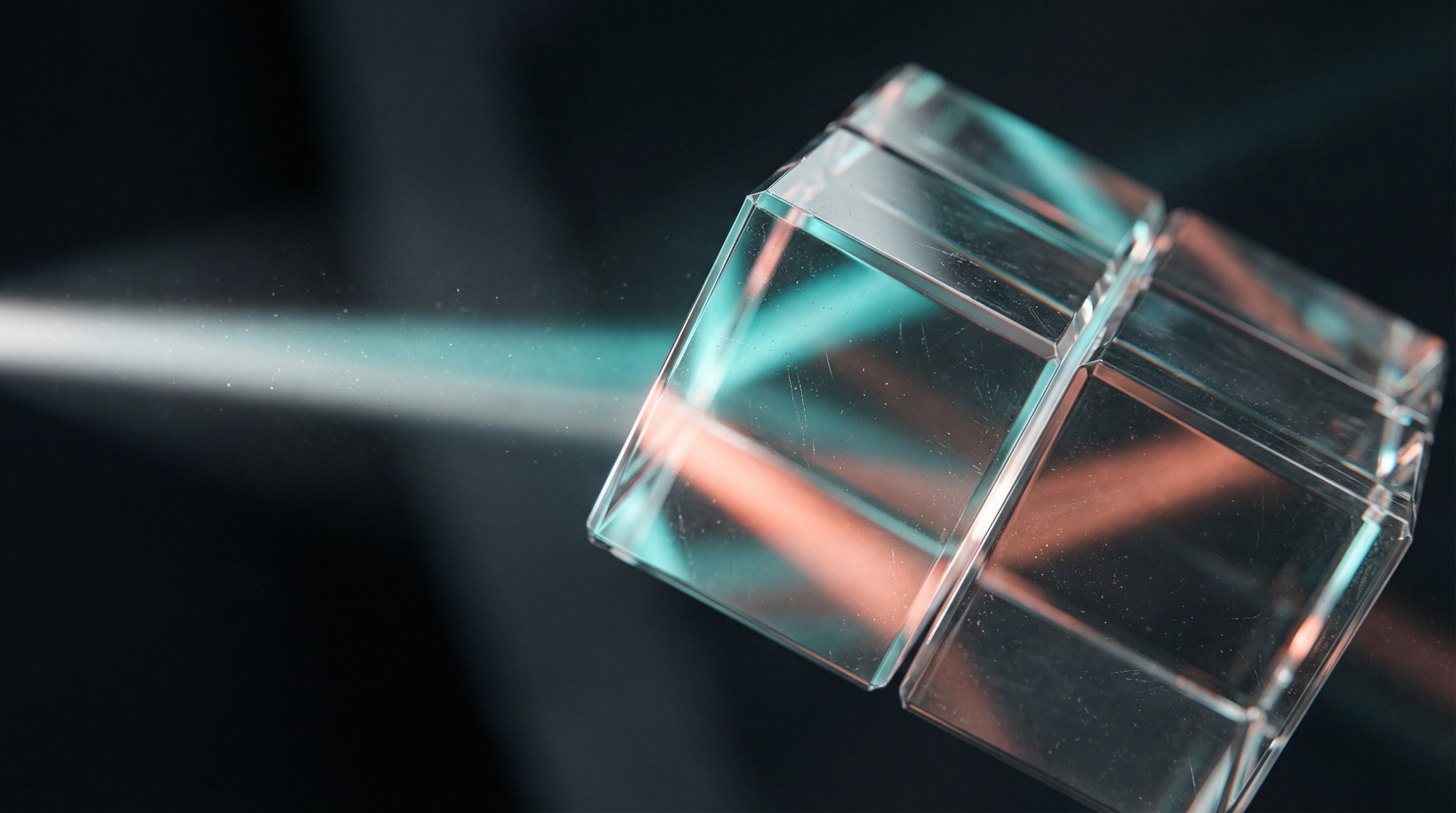 Abstract visualization of experimentation and data flow