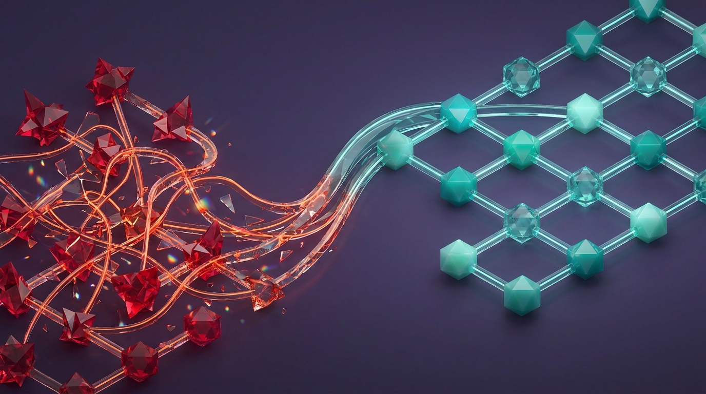 Conceptual visualization of systemic business transformation
